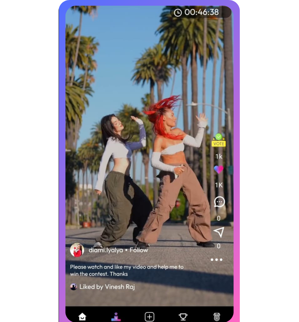 Veegram Apps Feature